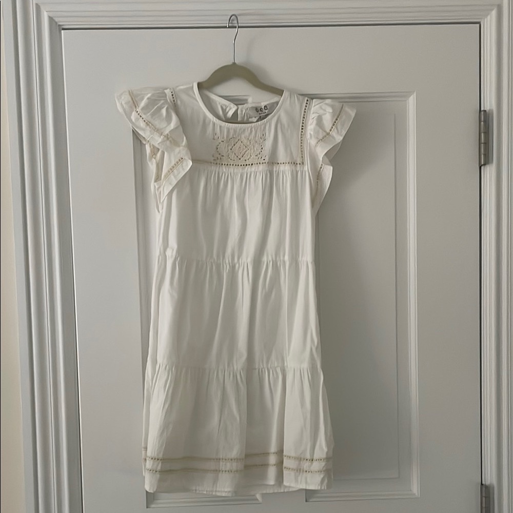 Sea New York white girls dress never worn new with tags